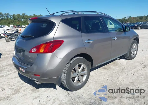 2009 Nissan Murano Sl z USA, uszkodzony, nr VIN JN8AZ18U89W104208